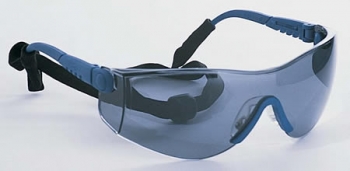 Pulsafe Op-tema Wraparound Grey Tinted Safety Glasses